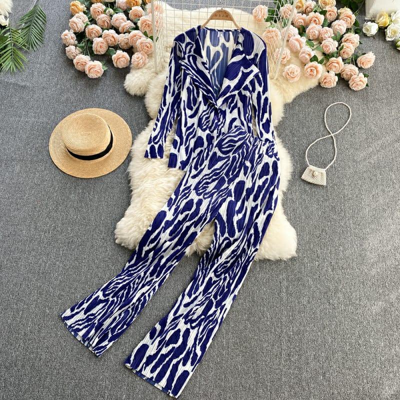 Paros Abstract Coord Set In Blue