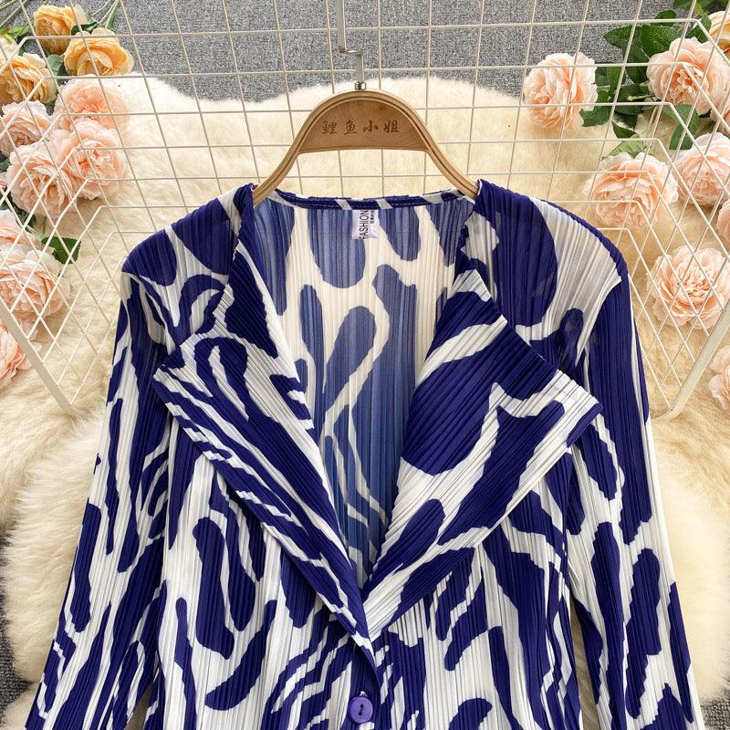 Paros Abstract Coord Set In Blue