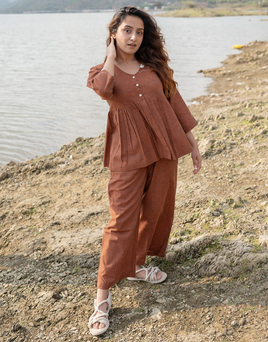 Peacan Brown Co-ord