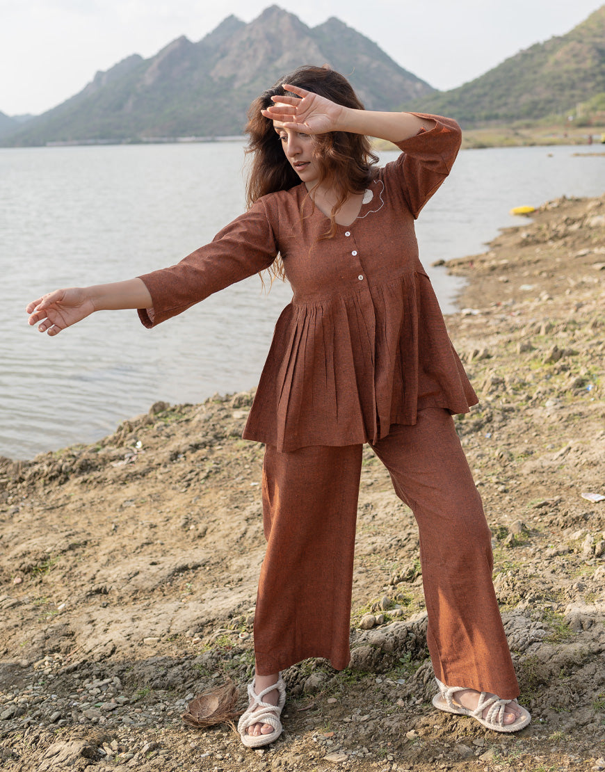 Peacan Brown Co-ord