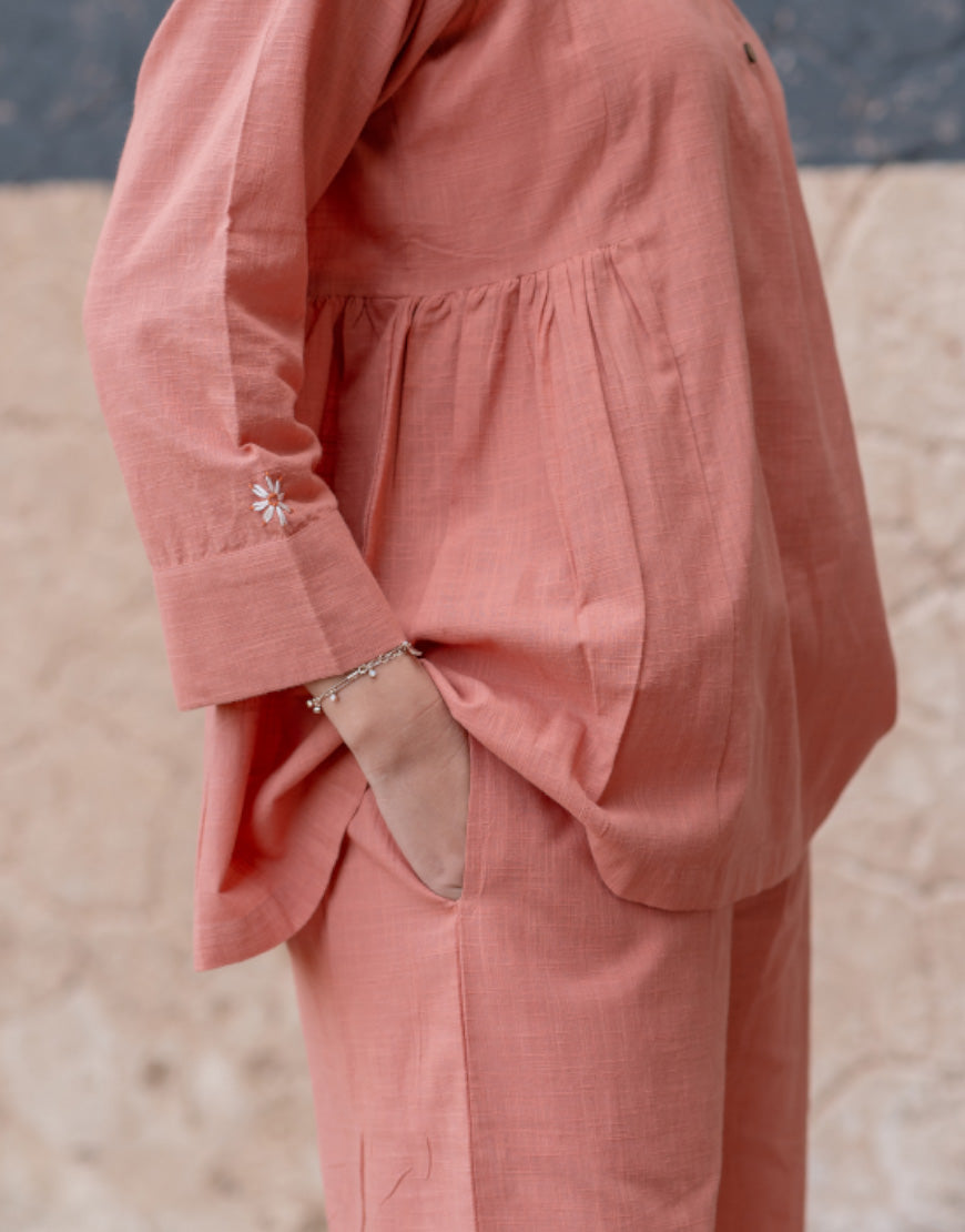 Peach Fuzz Co-ord Set