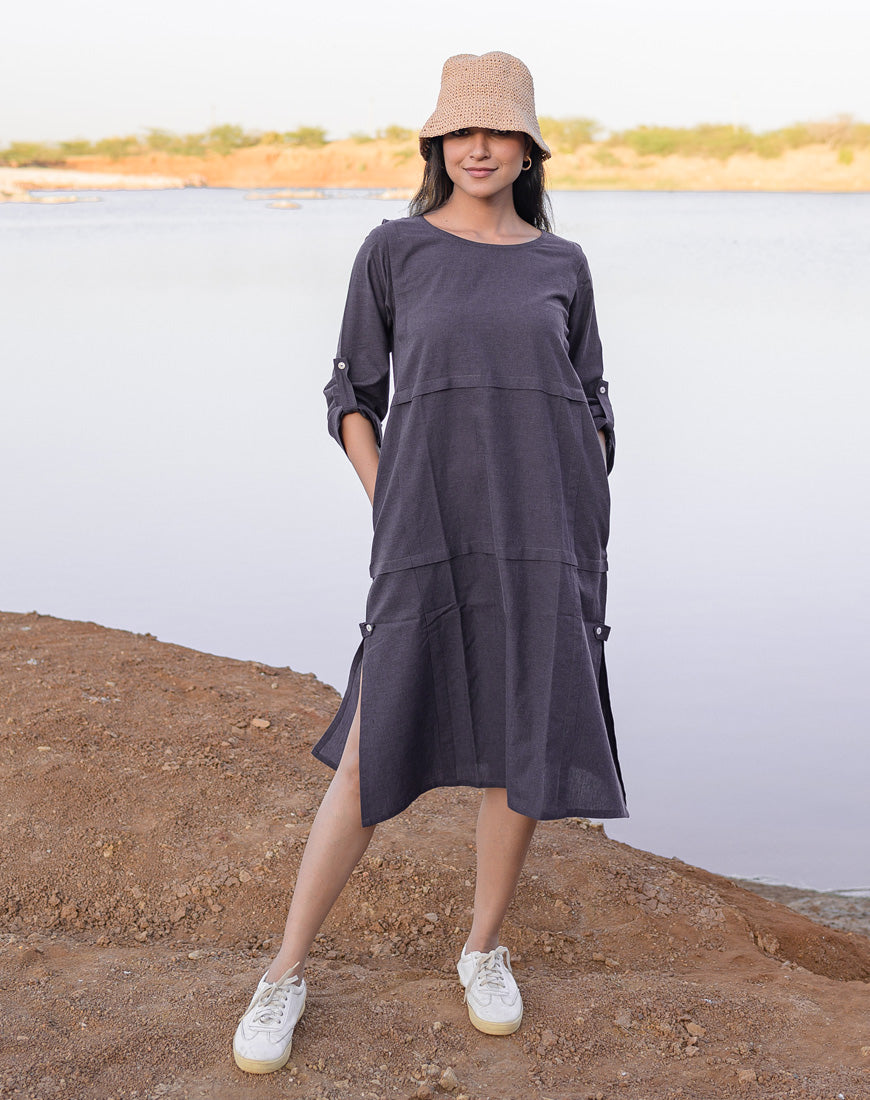 Pebble Grey Dress