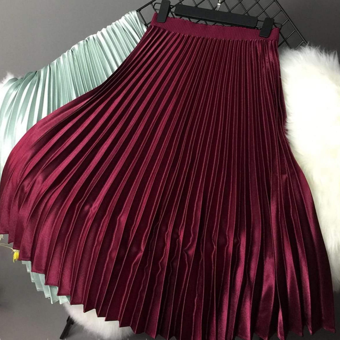 Pegmove Pleated Skirts