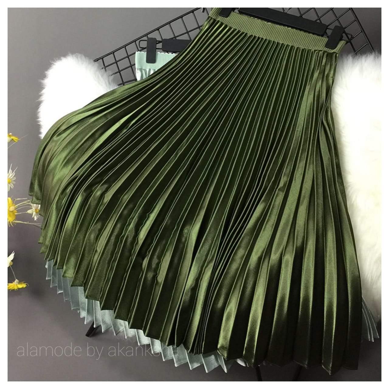 Pegmove Pleated Skirts