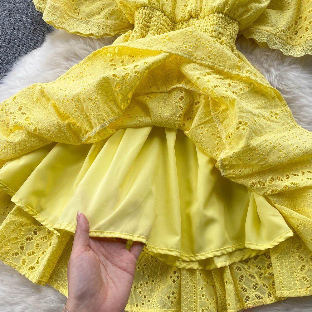 Pepe Eyelet Dress