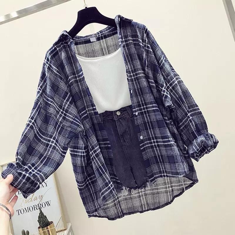 Plaid Streetstyle Shirt (ONLY SHIRT)