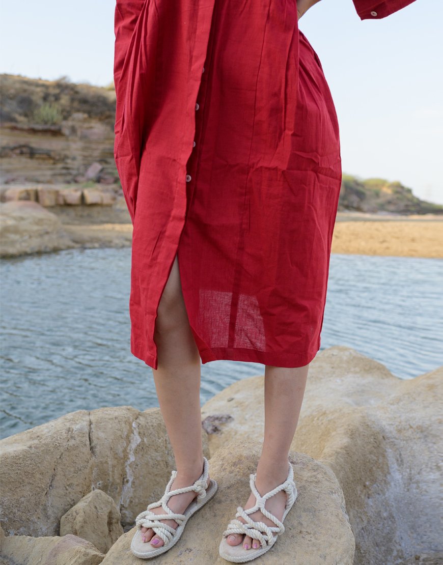 Poppy Red Dress