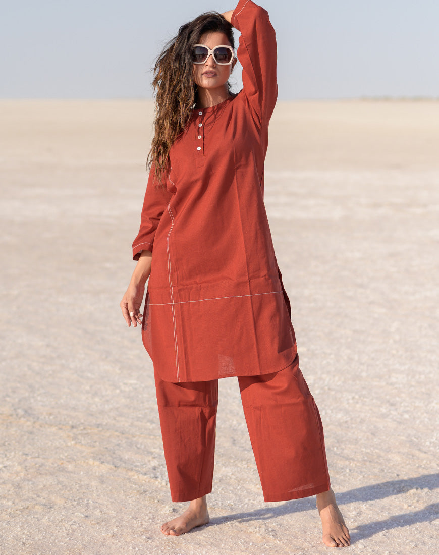 Raw Rust Co-ord Set