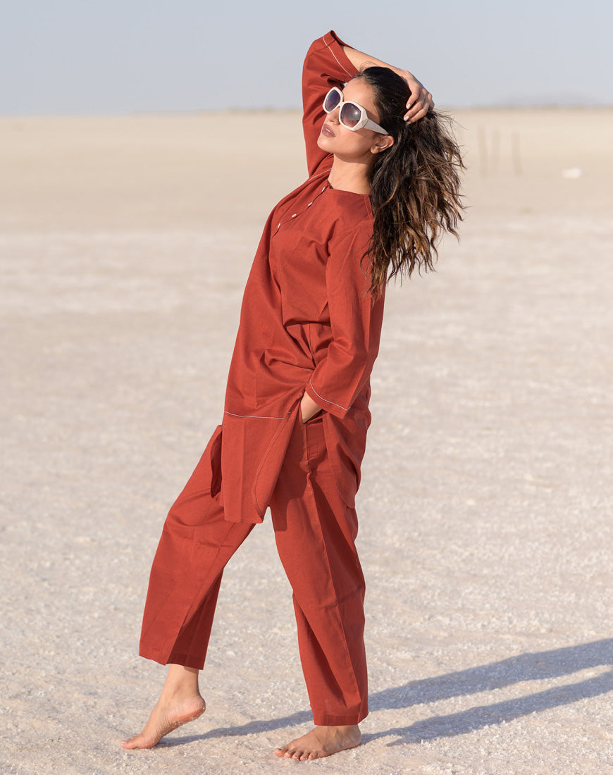 Raw Rust Co-ord Set