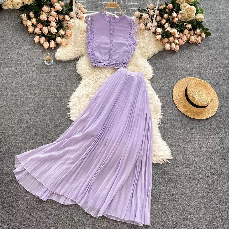 Rio Statement Coord Set In Lilac