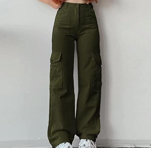 Roderno Cargo Statement Pants In Black
