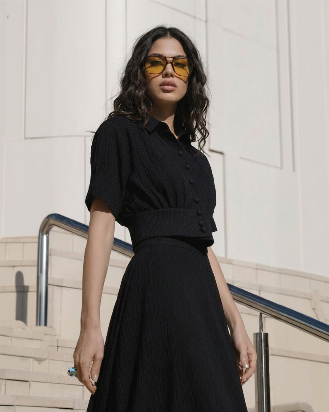 Roger Buttoned Coord Sets