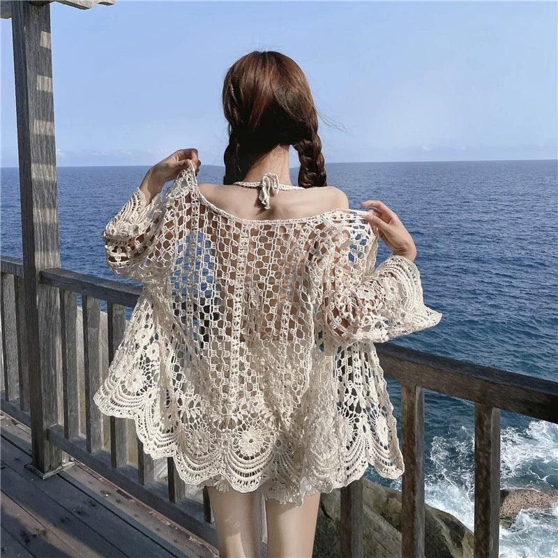 Sally 3 Piece Coord Set In Beige