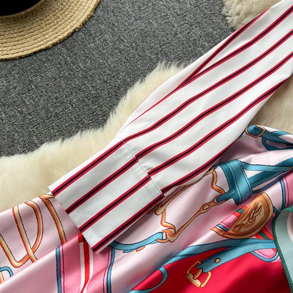 Samaika Luxe Scarf Summer Dress
