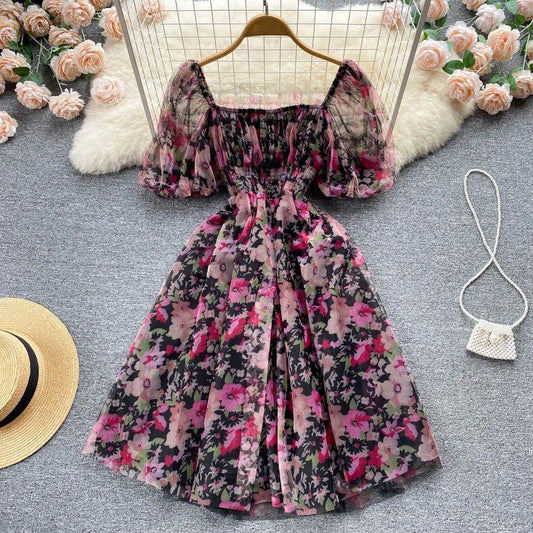 Sasha Floral Dress In Multicolor