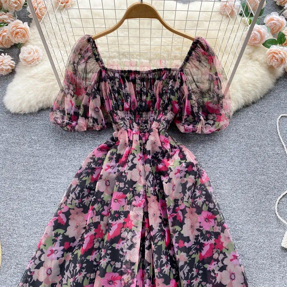 Sasha Floral Dress In Multicolor