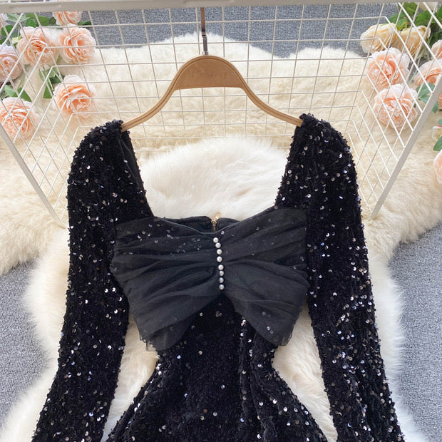 Shelly Party Dress In Black
