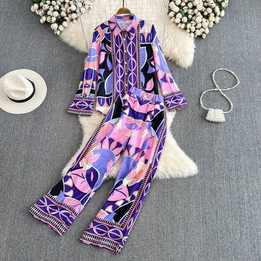 Skye Abstract Coord Set In Multicolor