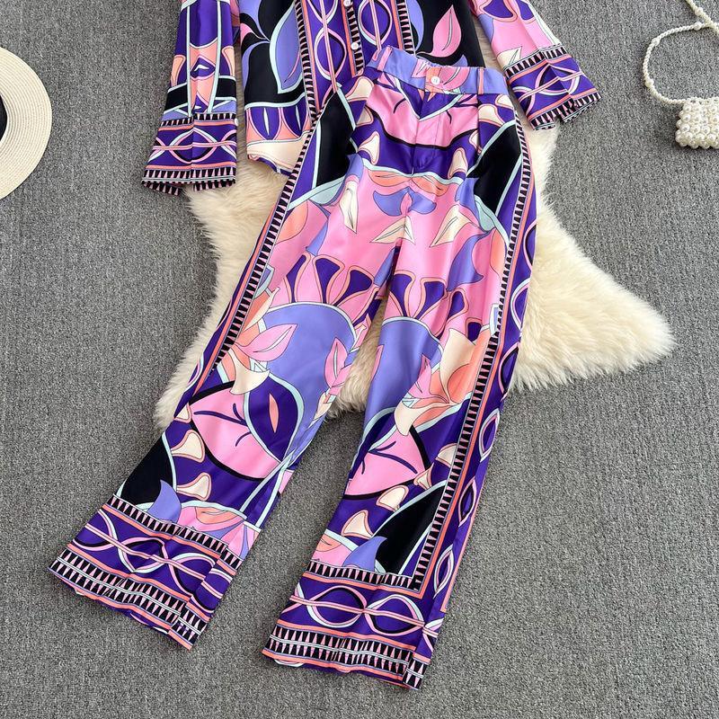 Skye Abstract Coord Set In Multicolor