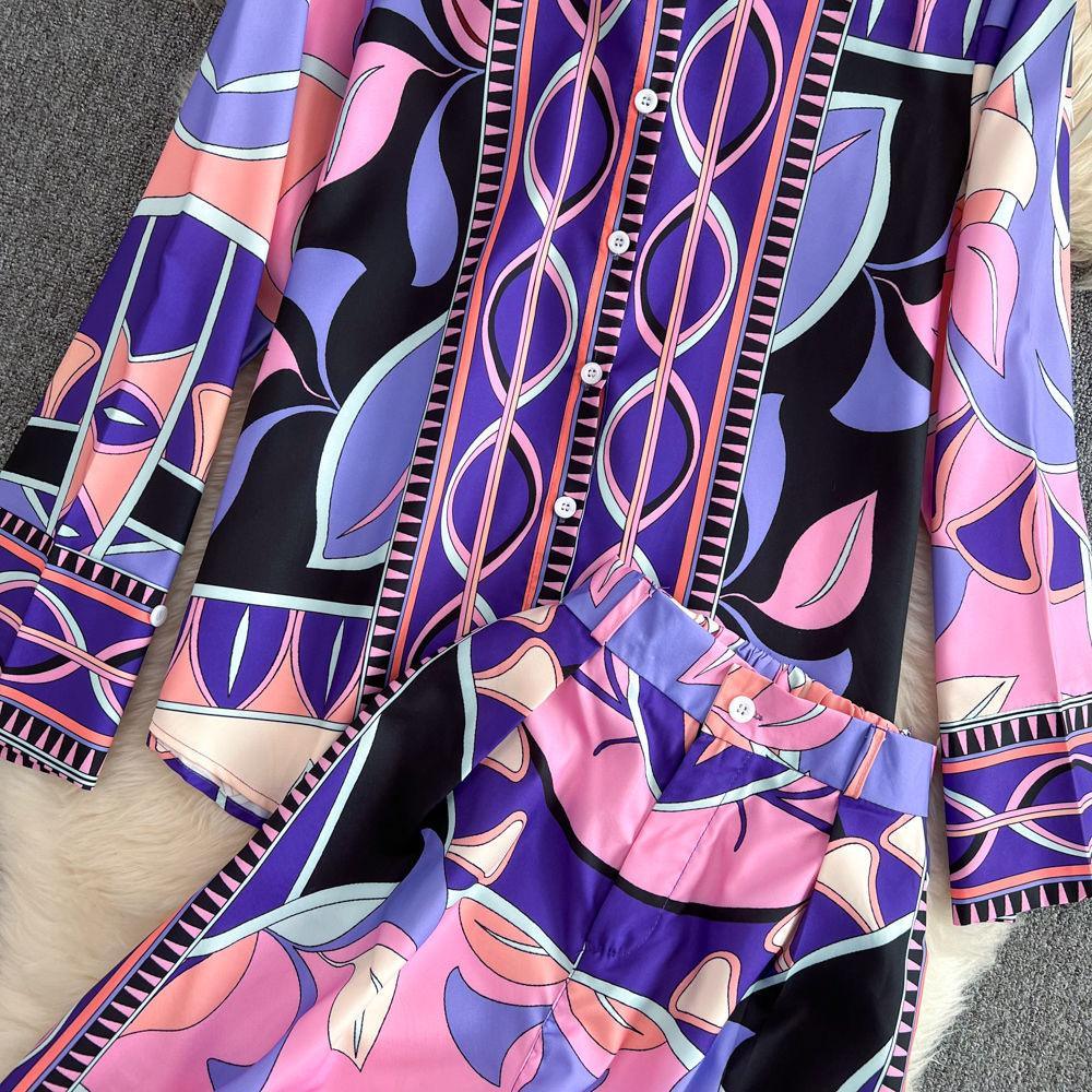 Skye Abstract Coord Set In Multicolor