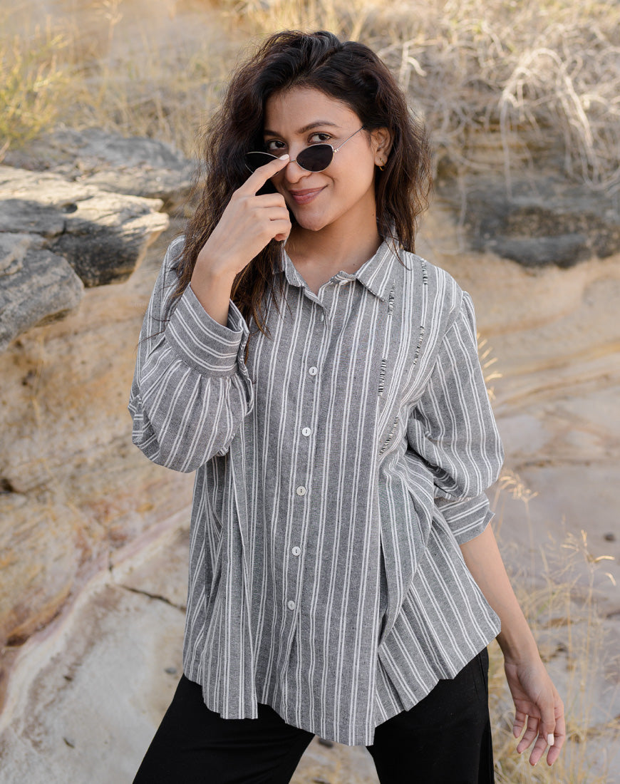 Snowy Grey Shirt