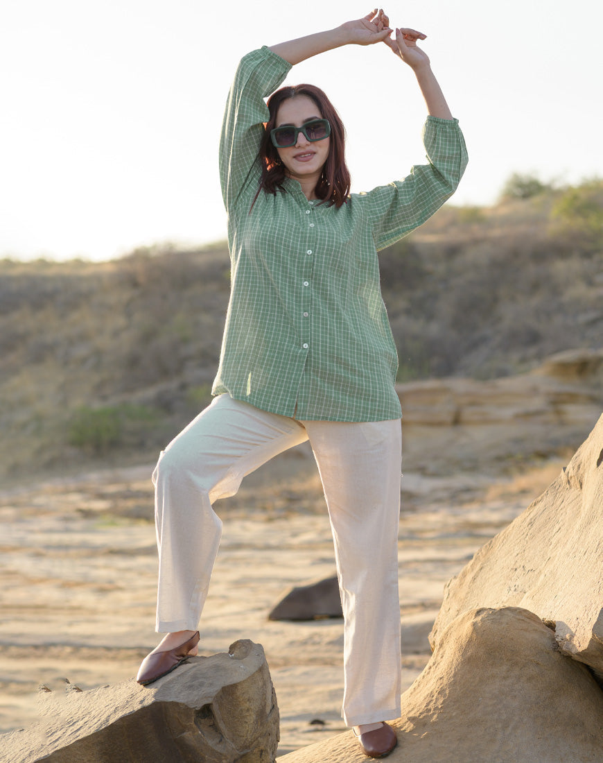 Soft Green Shirt