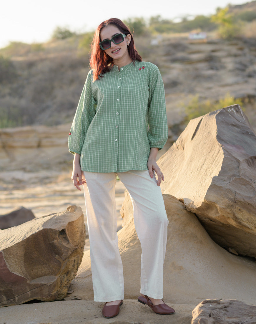 Soft Green Shirt