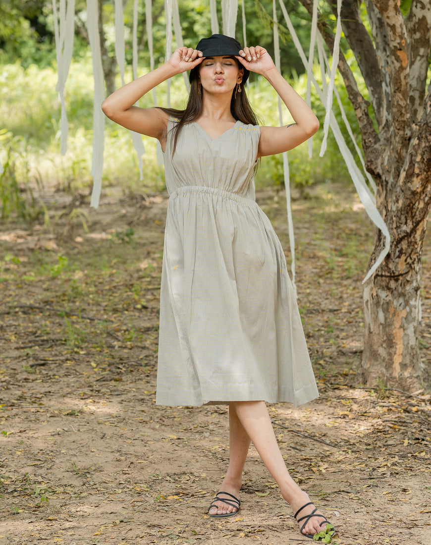 Soft Grey Dress