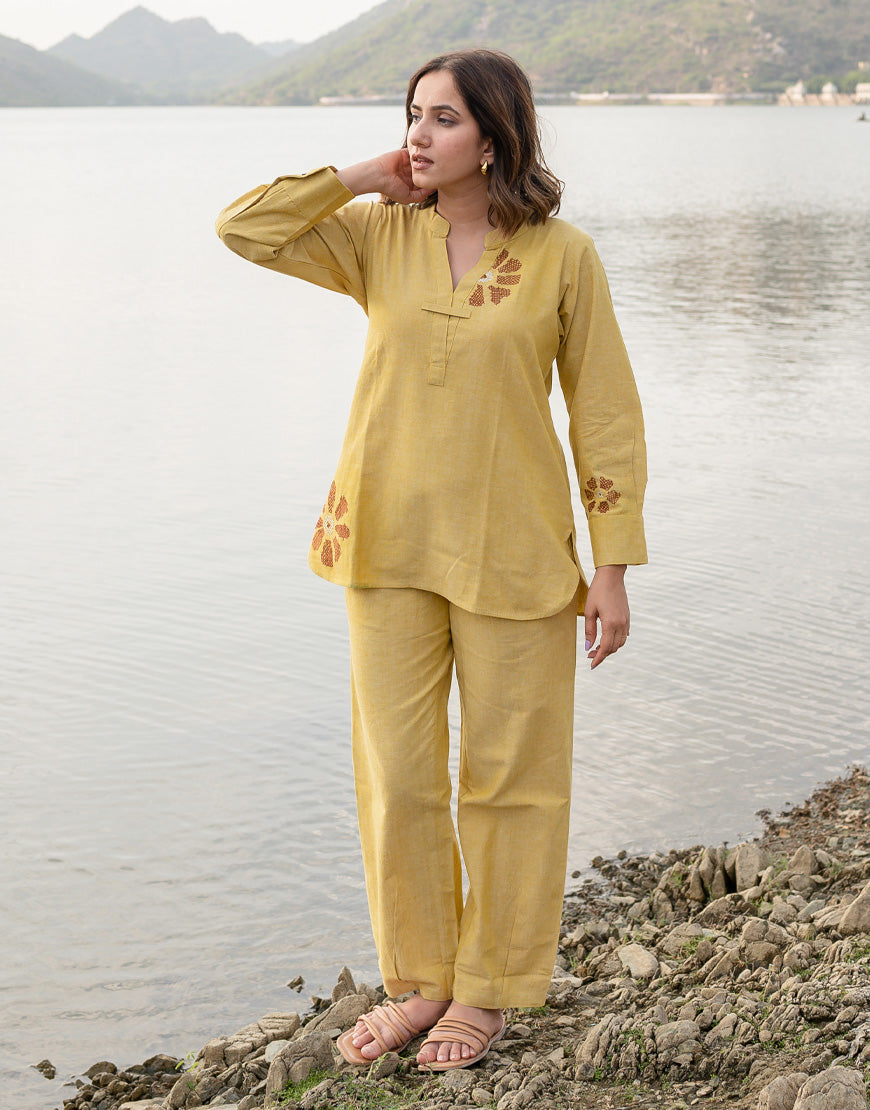 Soft Yellow Co-ord
