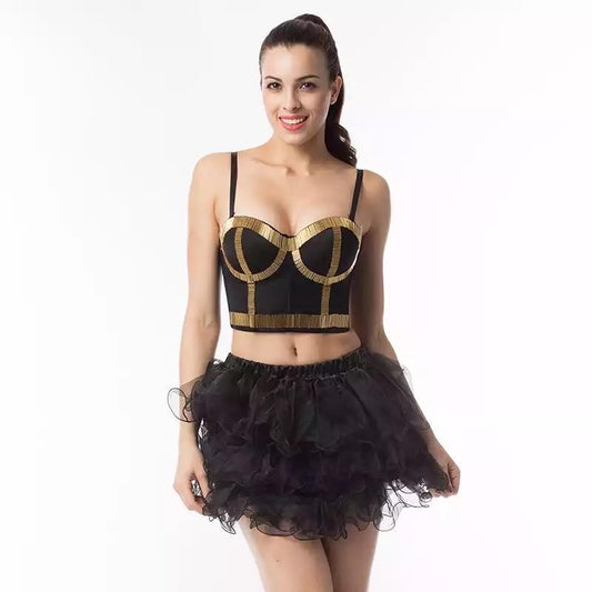 Statement Costa Bustier in Black