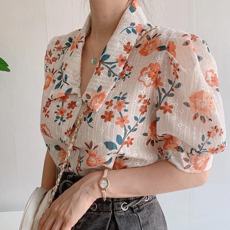 Susan Floral Blouse