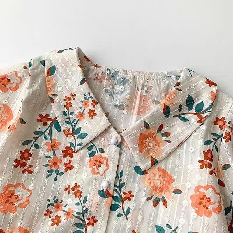 Susan Floral Blouse