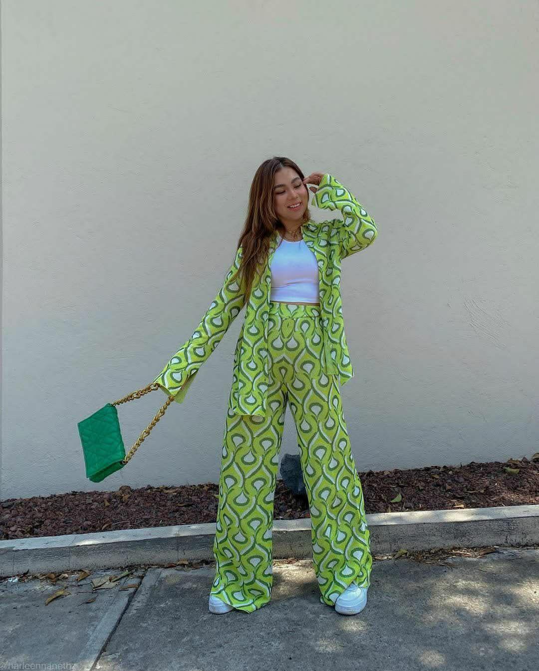 Terra Abstract Coord Set In Olive