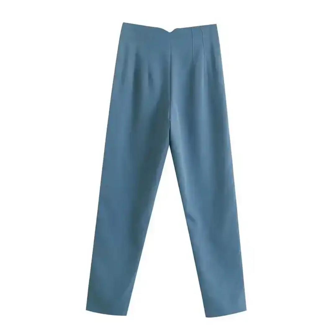 Verity formal pants In Peach