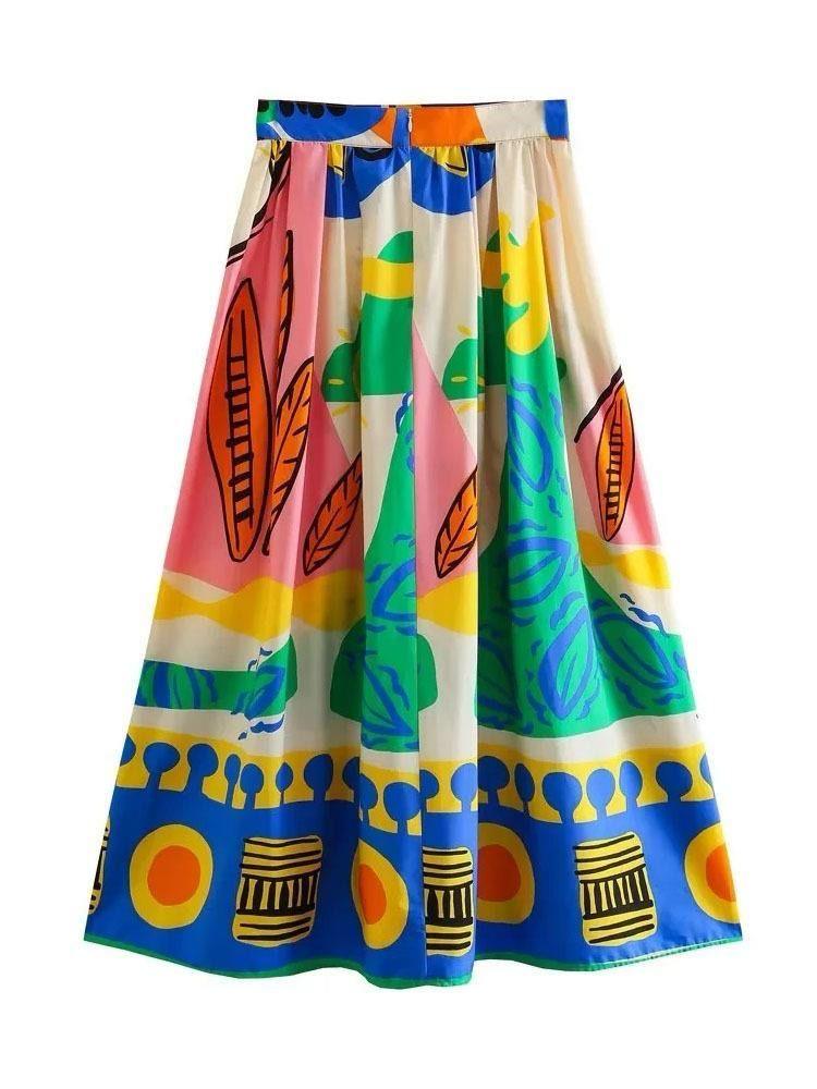 Verona Coord Set In Multicolor