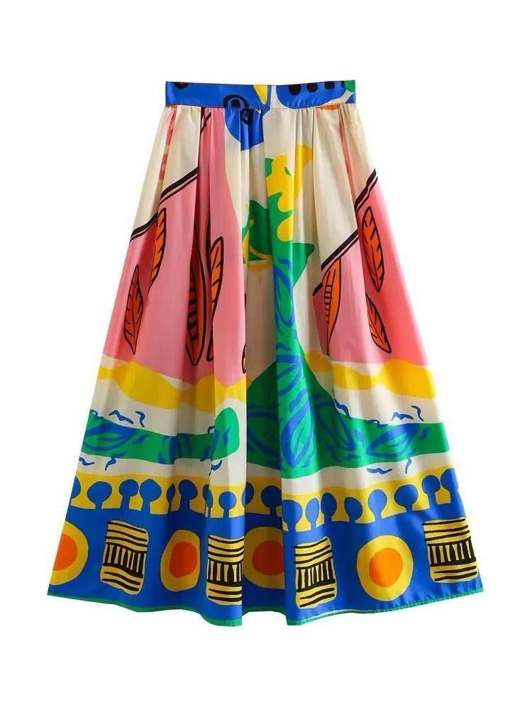 Verona Coord Set In Multicolor