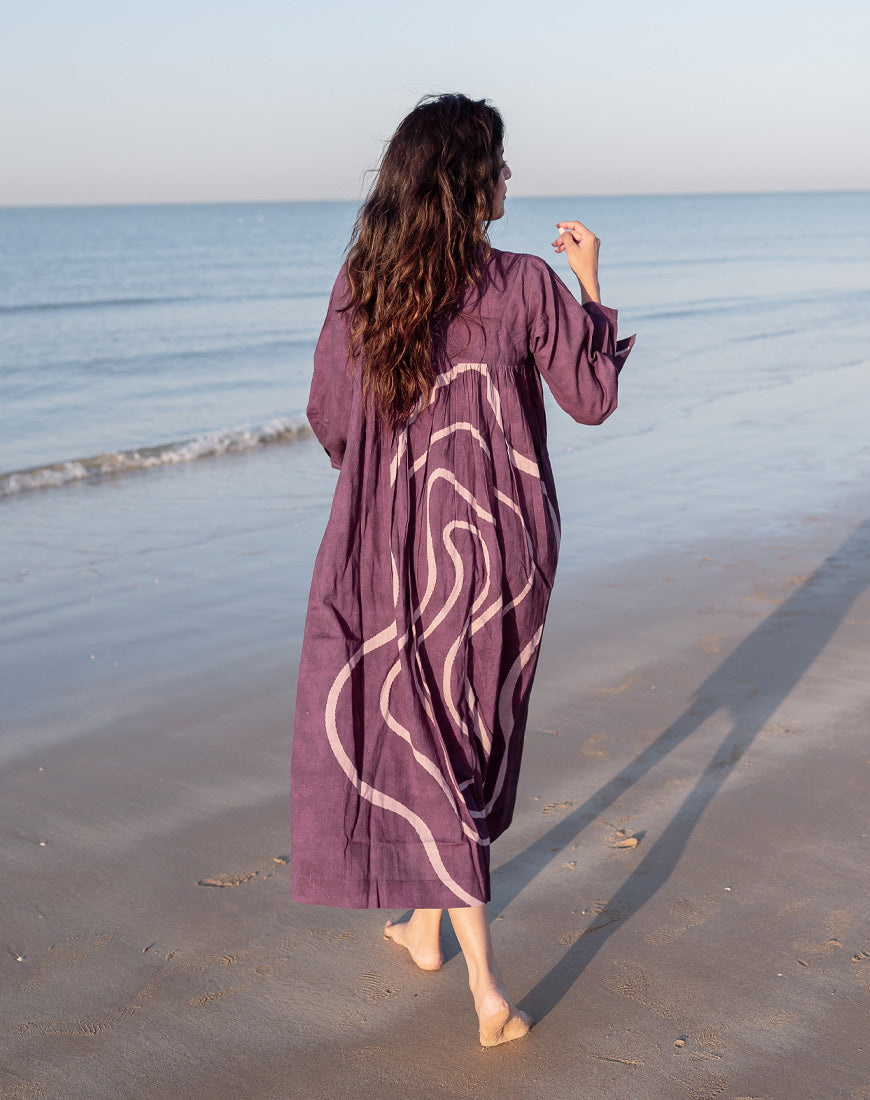 Vintage Wine Dress