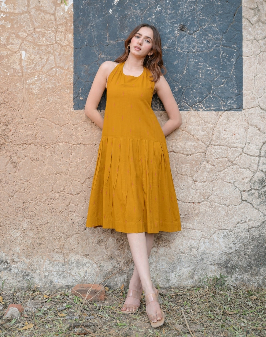 Warm Mustard Dress