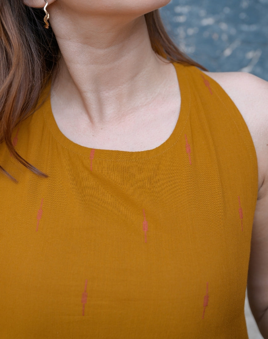 Warm Mustard Dress