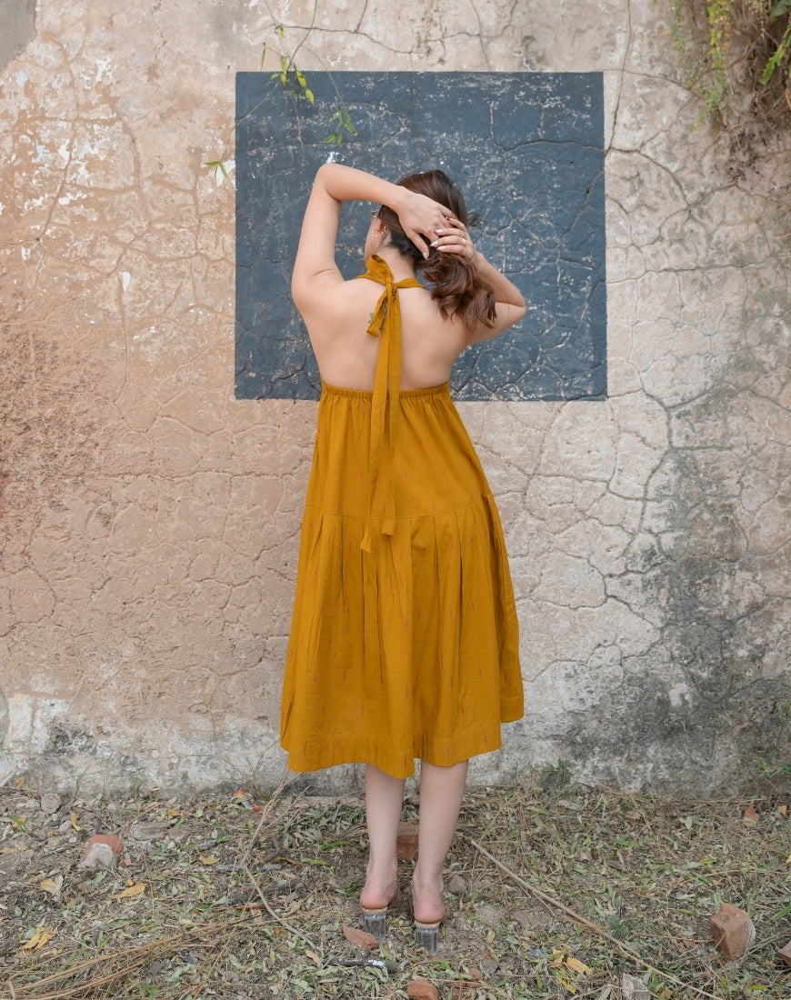 Warm Mustard Dress