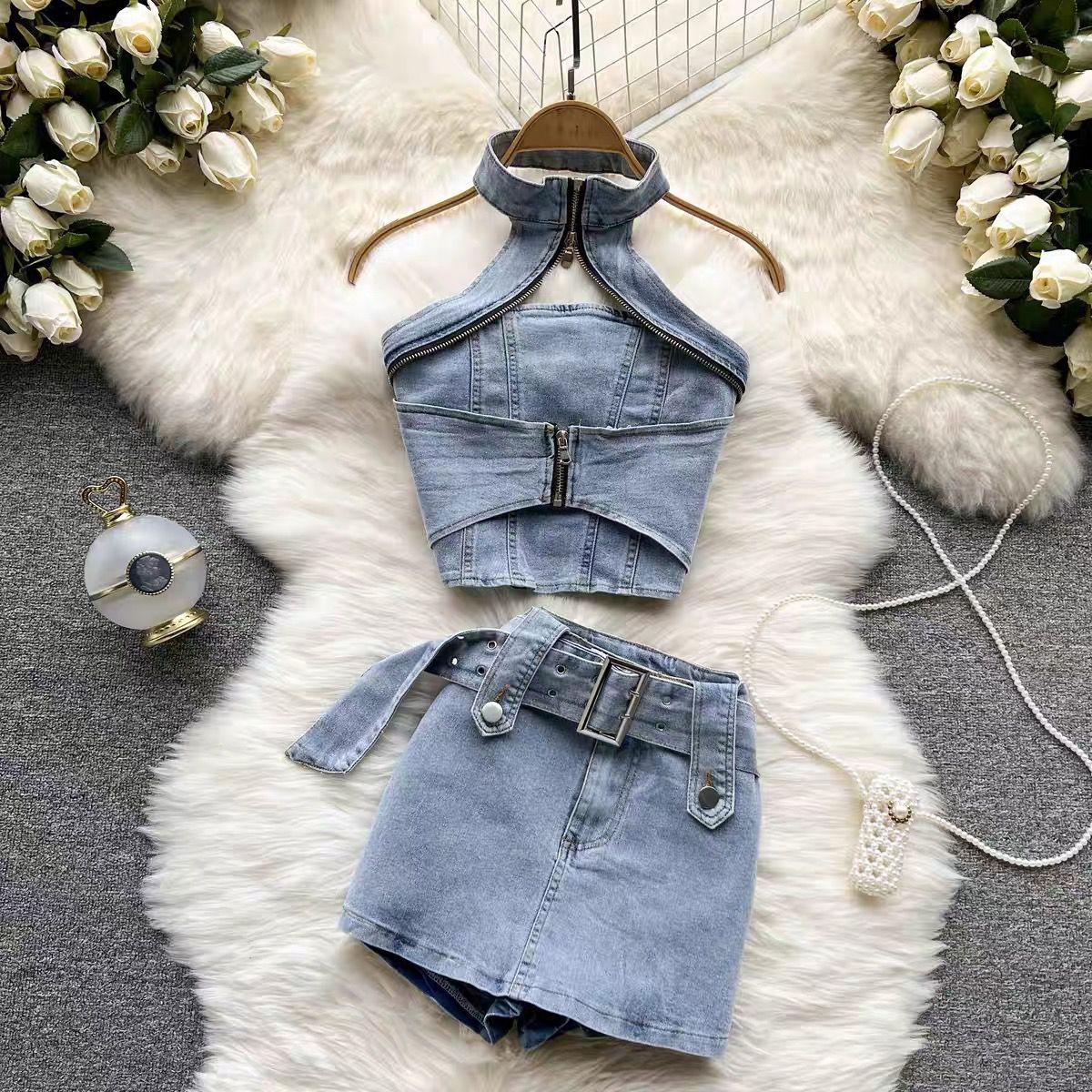 Alexus Coord Set In Blue