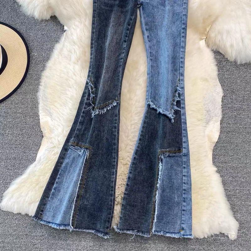 Bisco Half and Half Denims In Blue
