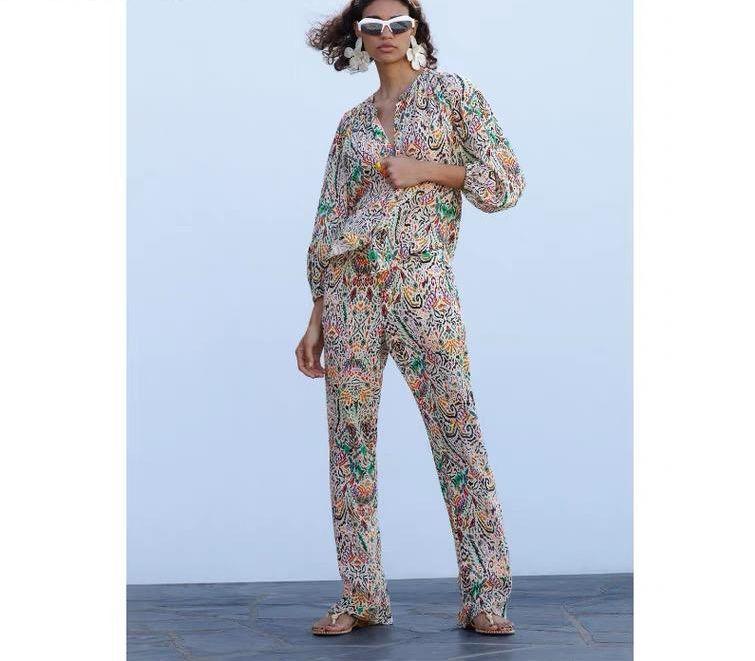 Delaney Coord Set In Multicolor