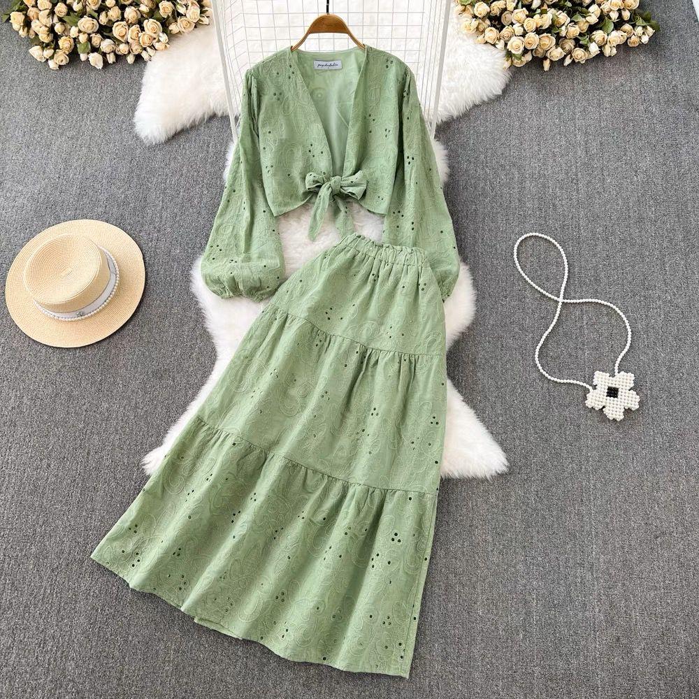 Braylee Eyelet Coord Set