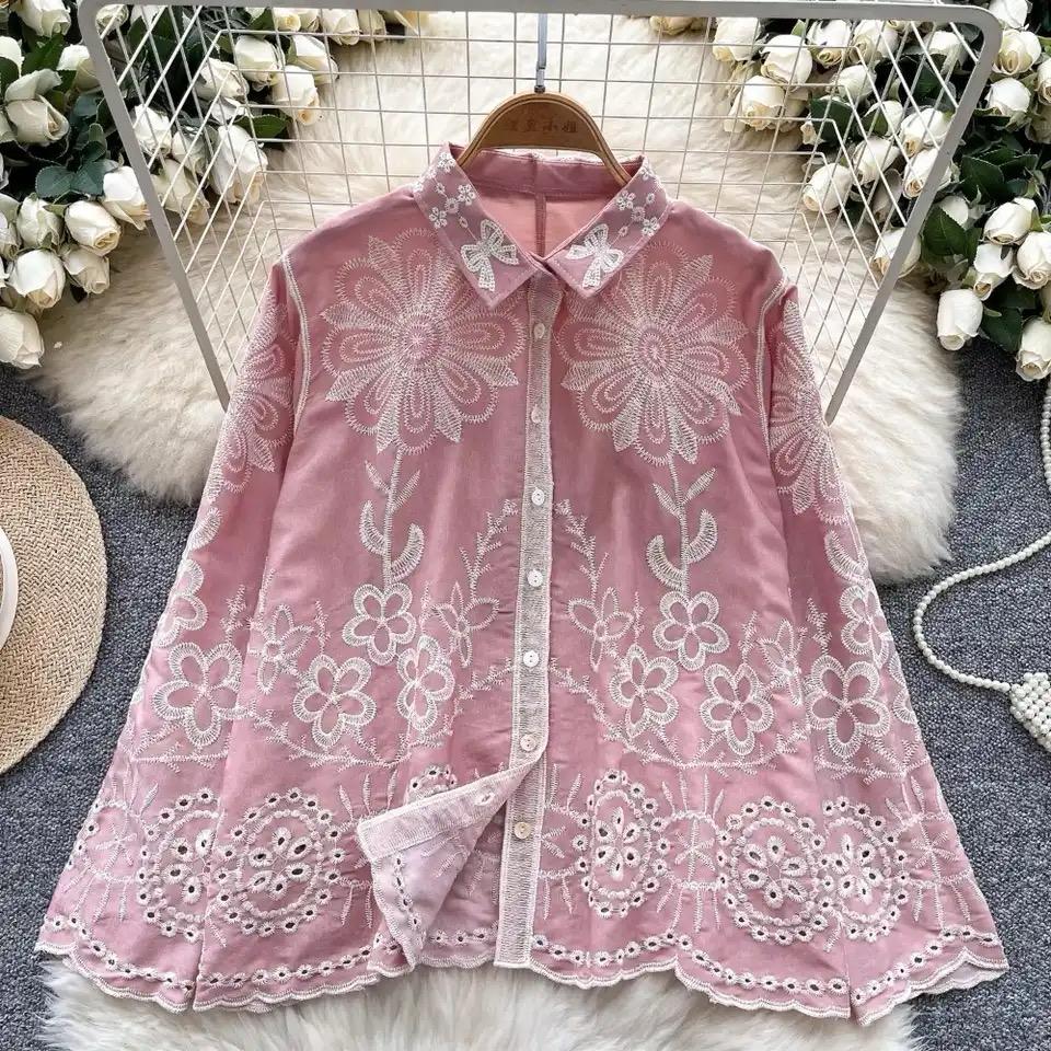 Cevia Premium Embroidered Cotton Shirt