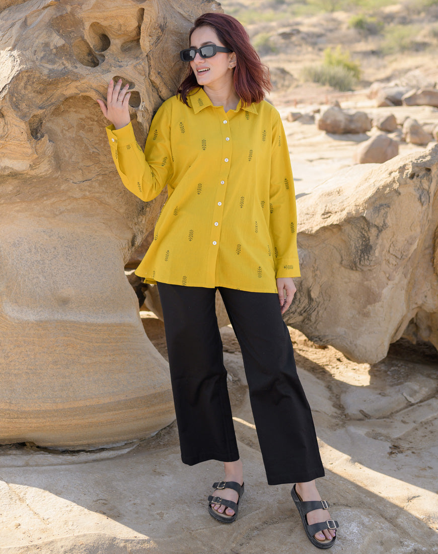 Yellow Bliss shirt