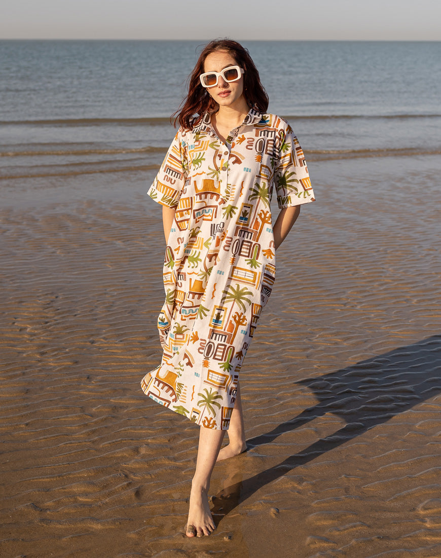 Bohemian Safari Dress