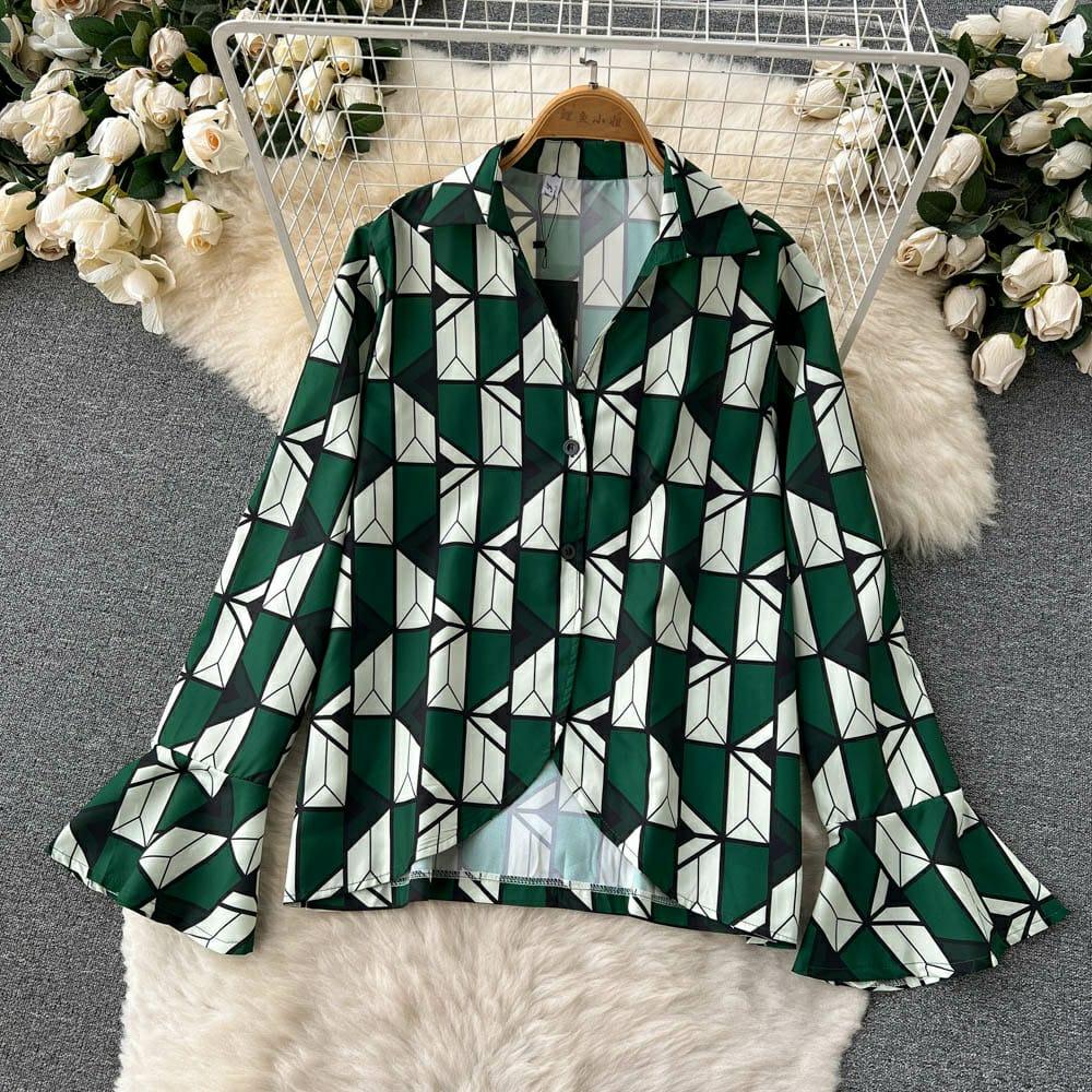 Henley Abstract Coord Set In Green