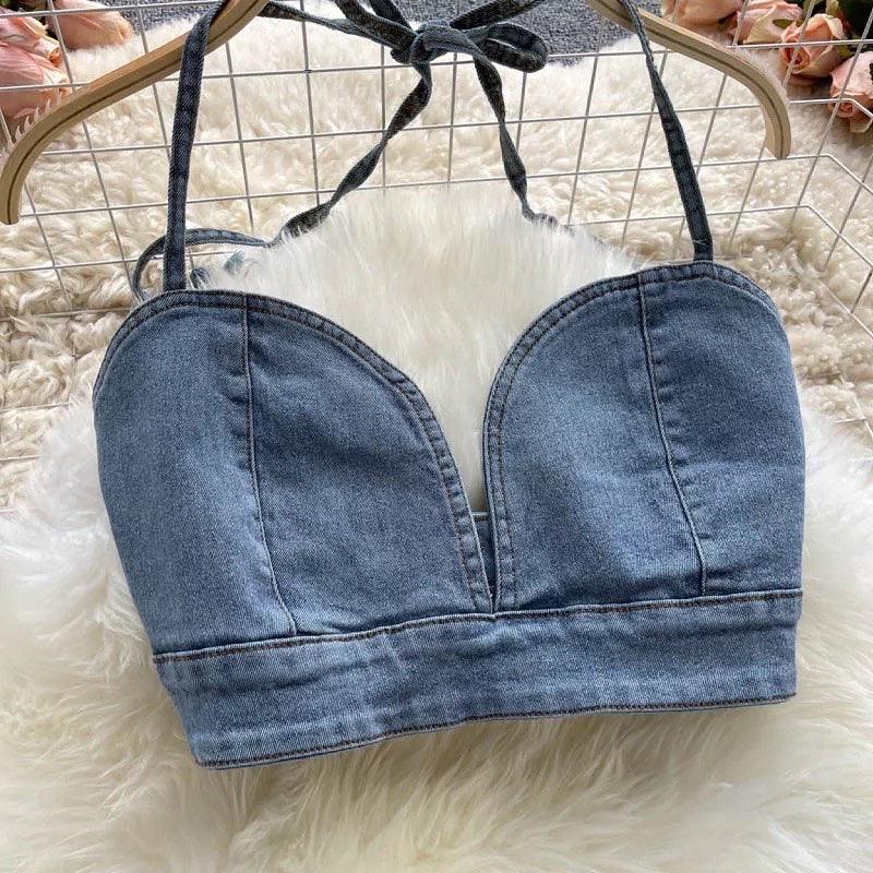 Amreah Denim Coords In Blue