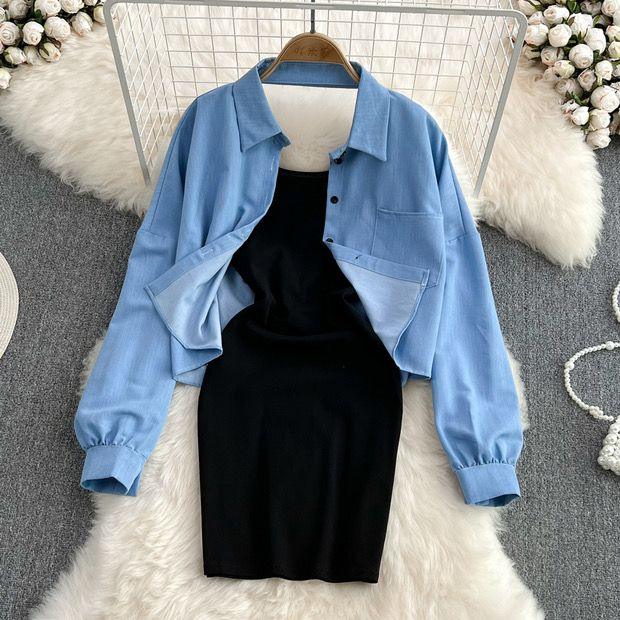 Jade Coord Set In Blue
